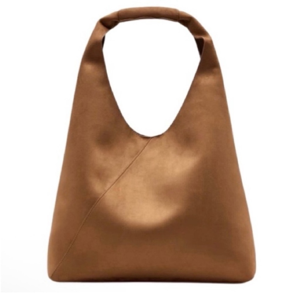 🆕- Banana Republic Vegan Suede Slouchy Tote. NWT